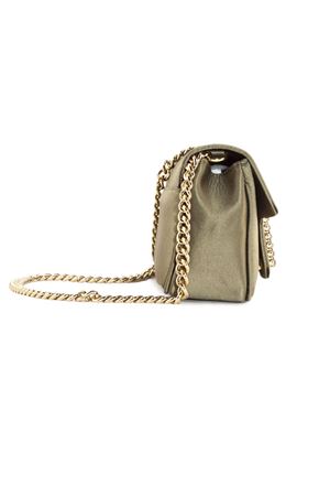 Green satin Lunette shoulder bag ROBERTO FESTA | LUNETTETOPAZ